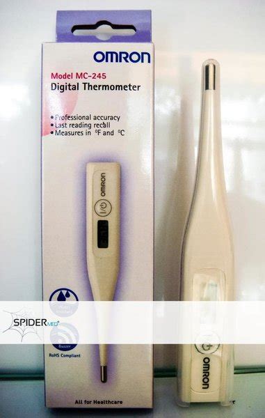 Jual Omron Thermometer Mc Termometer Digital Di Lapak Spidermed