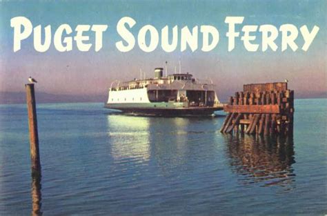 Puget Sound Ferry Washington Ferries