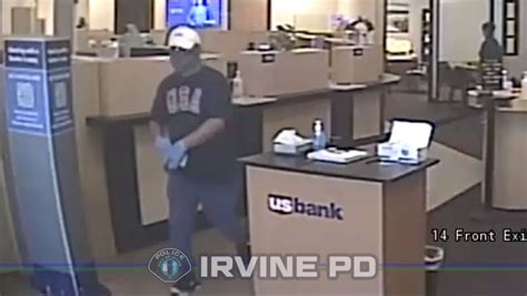 Video Shows Suspect Robbing Orange County Bank