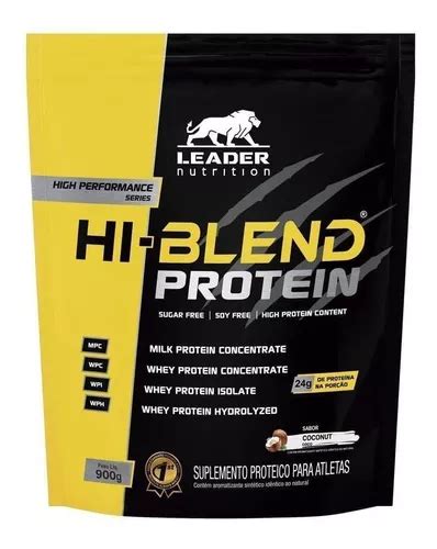 Suplemento em pó Leader Nutrition Hi Blend Protein proteína Hi Blend