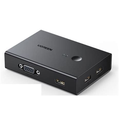Ugreen 90490 with hotkey VGA KVM switch 2 in 1 out and 2*USB-B 1.5m ...