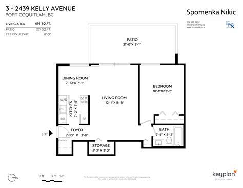 3 2439 Kelly Avenue, Port Coquitlam - Virtual Tour & Floor Plan - SOLD