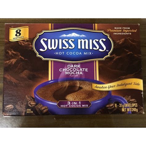 Swiss Miss Chocolate 3 In 1 Hot Cocoa Mix From USA Paper Packaging Lazada PH