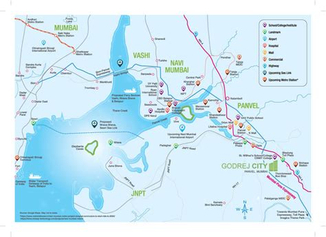 Godrej City Location Map Panvel Mumbai