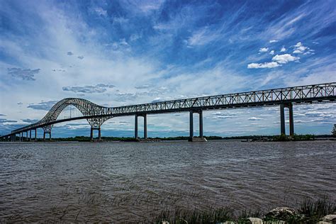 The Laviolette Bridge Photograph by Francois Gendron