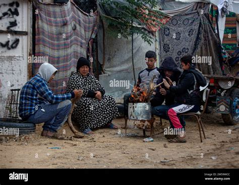 Khan Yunis Franja De Gaza Palestina 26th De Diciembre De 2022 Khan