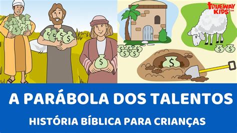 A Parábola dos Talentos História bíblica para crianças YouTube