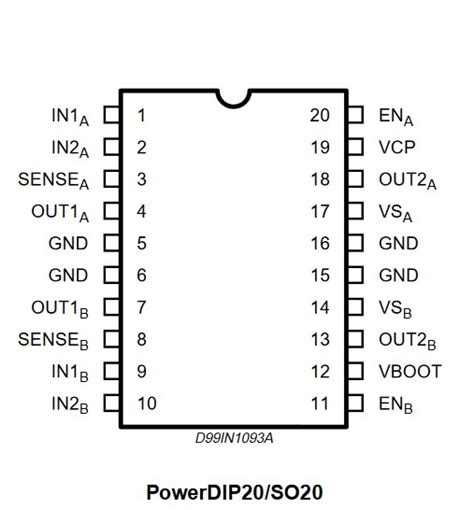 DRIVER DMOS PUENTE Dual L6205D Ja Bots