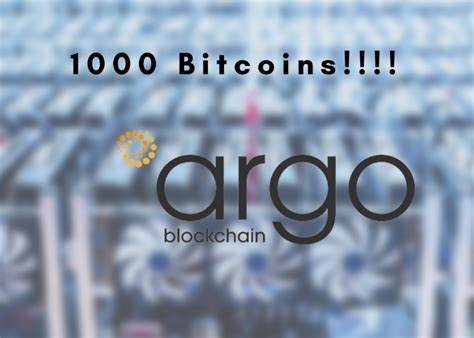 Argo Blockchain Now Holds 1000 Bitcoins After Recent Mining Activities