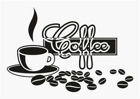 Logo Kopi Hitam Putih - IMAGESEE