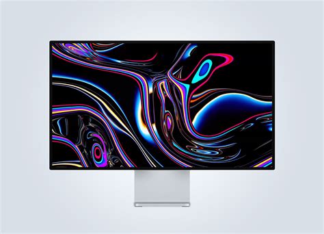 psd pro display xdr mockup  mockup world