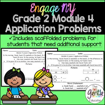 Engage Ny Eureka Math Application Problems Nd Grade Module With