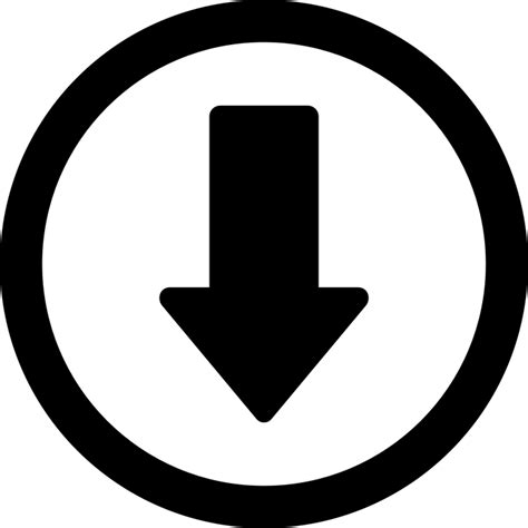 Icon Arrow Down · Free vector graphic on Pixabay