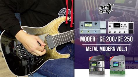 Mooer GE200 GE250 Patches Metal Modern Vol1 Playthrough MNRS