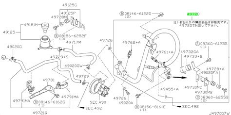 Buy Genuine Nissan Wa Wa Hose Assembly Pressure