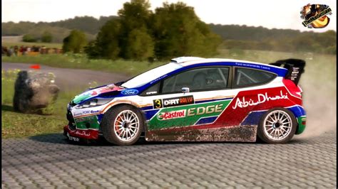 Ford Fiesta RS Rally Scratch Tarmac Oberstin Germany Dirt Rally YouTube