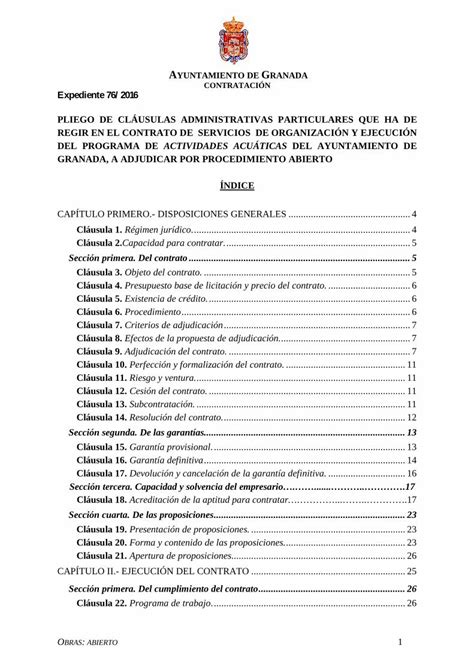 Pdf 2 Pliego Administrativo Actividades AcuÁticasforma Y