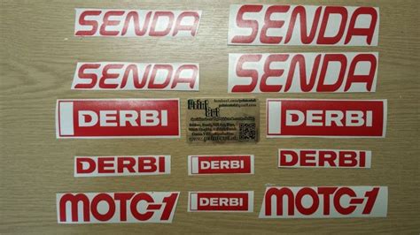 Derbi Senda Stickersdecals