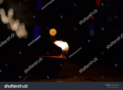 diwali festival lights celebrations india stock photo