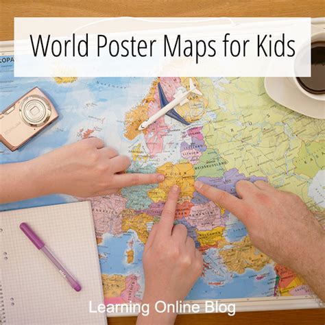 World Poster Maps for Kids - Learning Online Blog