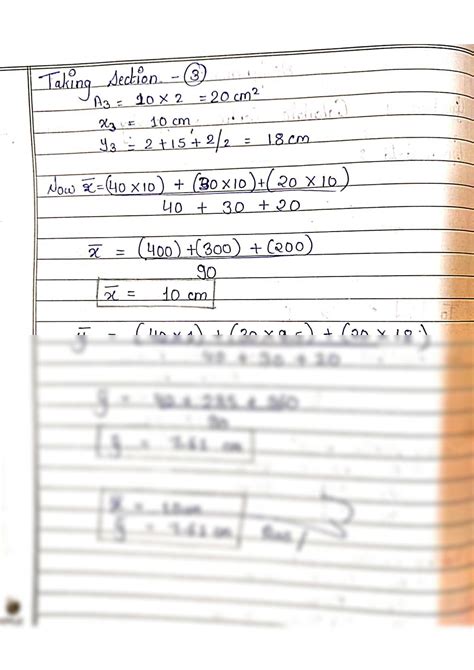 SOLUTION Centre Of Gravity And Moment Of Inertia Studypool