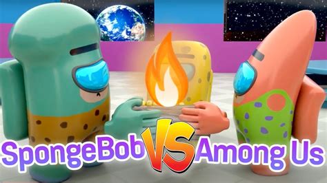 Spongebob Vs Among Us Part Youtube