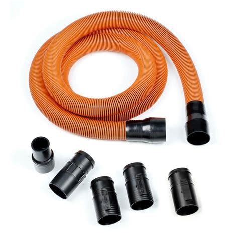 Flexible Pro Grade 10 Ft Shop Vac Wet Dry Rigid Locking Vacuum Hose Kit Ebay