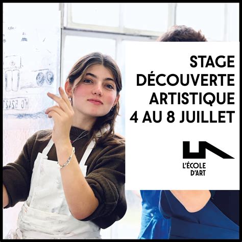 Stage D Couvertes Artistique Dernier Jour Pour S Inscrire