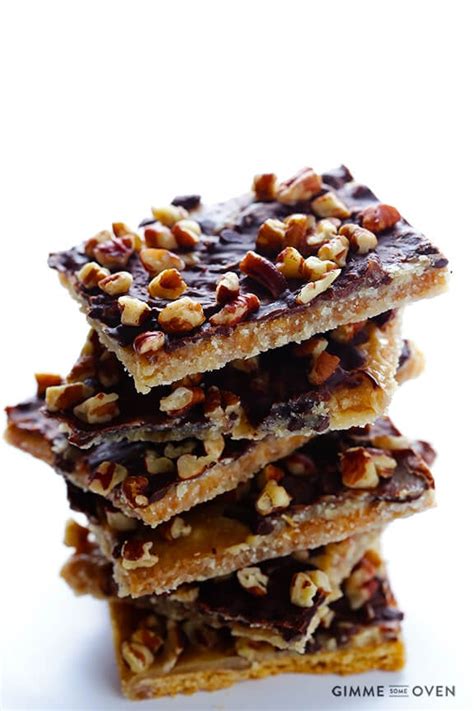 5-Ingredient Graham Cracker Toffee | Gimme Some Oven