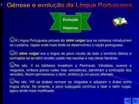 Evolução Da Lingua Portuguesa