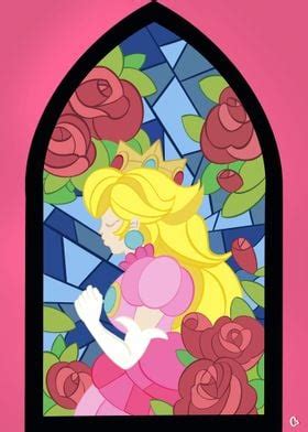 The Princess Of Peaches Poster By Courtney Curtis Theartofc3 Displate