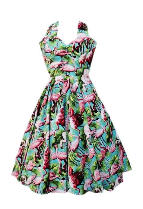 Bespoke Flamingo 1950s 40s Inspired Vintage By Fullilovesdesigns £94