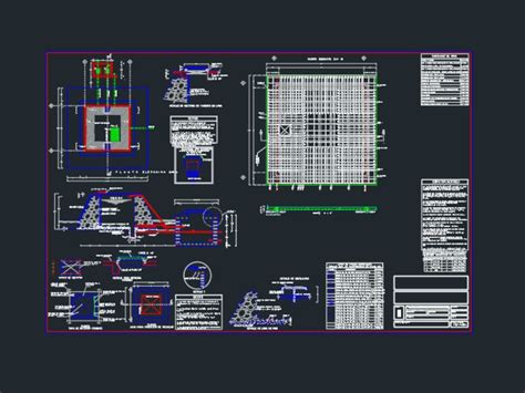 Tanque De Almacenamiento 30 M3 En Autocad Cad 38658 Kb Bibliocad