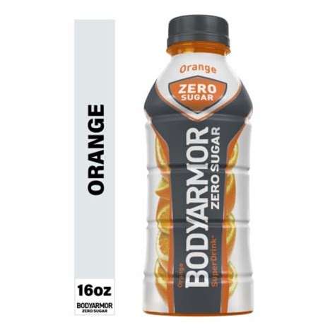 BODYARMOR Zero Sugar Orange Sports Drink Bottle, 16 fl oz - Kroger