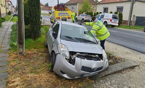 Másik autónak majd árokba hajtott egy sofőr Szombathelyen