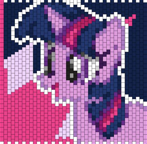 Minecraft Pixel Art My Little Pony Grid