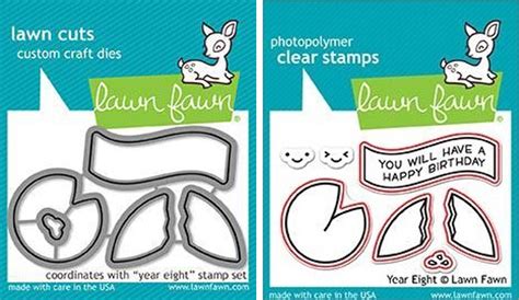 Lawn Fawn Year Eight Stamp+Die Bundle