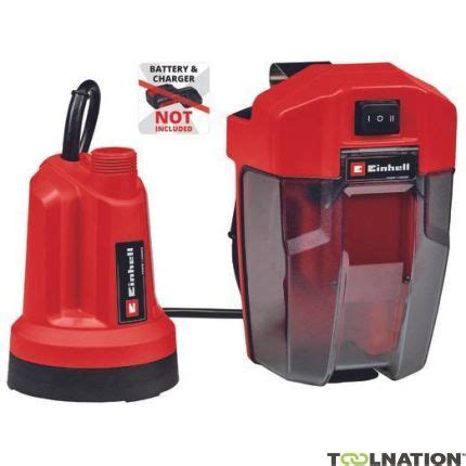 Einhell 4181560 GE SP 18 LL Li Accu Tauchpumpe 18 Volt Ohne Batterien