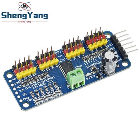 Pwm Servocontrolador De Canales Y Bits Interfaz I C Pca Para