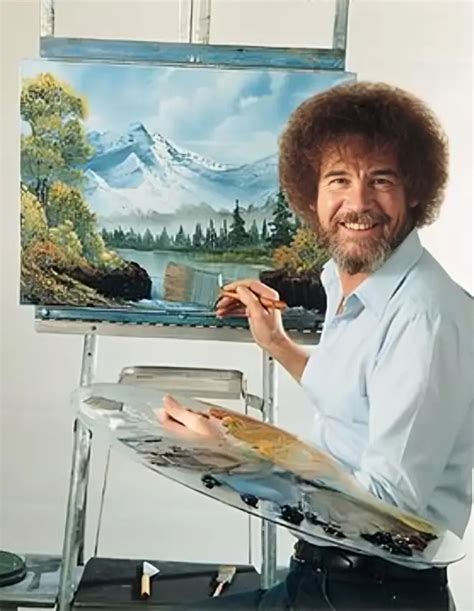 Instrucciones De Leyenda Bob Ross Y El Placer De Pintar Stepalong