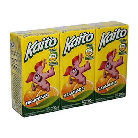 SuperMarket Sigo Costazul Jugo De Naranja Kaito 200 Ml 3 Unidades