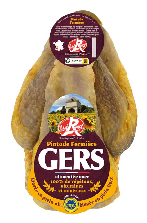 Pintade Fermi Re Label Rouge Poulet Du Gers