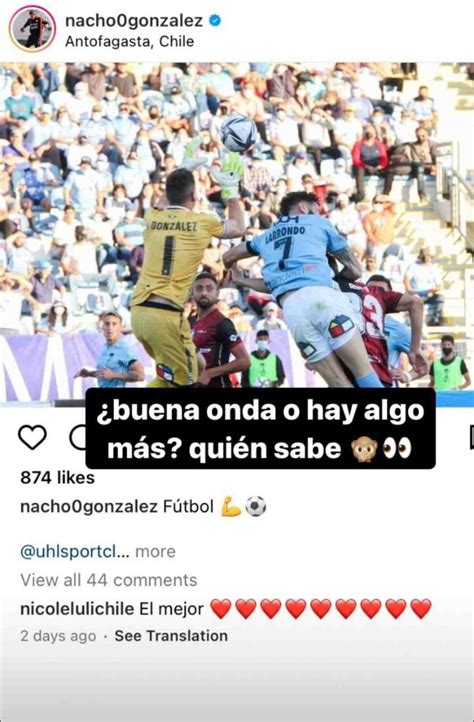 ¿Nicole Moreno en una relación con un futbolista? — Pudahuel