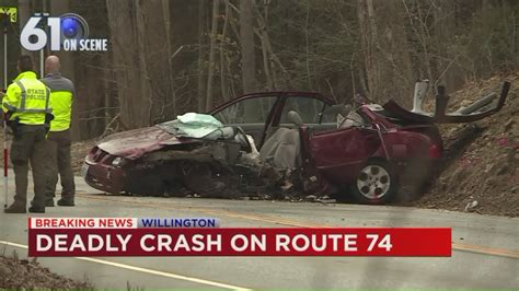 Rhode Island Man Killed In Fatal Head On Car Crash On Rt 74 In