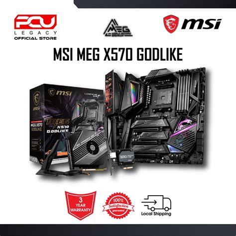 Msi Meg X570 Godlike Amd Am4 Mainboard X570 Meg Godlike Motherboard Shopee Malaysia