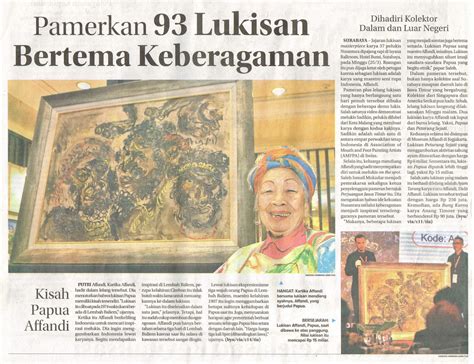 Pamerkan 93 Lukisan Bertema Keberagaman – Library