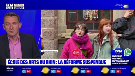 Strasbourg la réforme suspendue à la Haute école des arts du Rhin