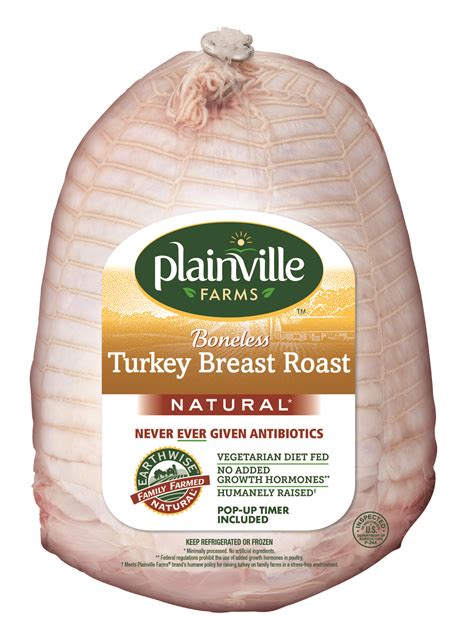 Natural Boneless Turkey Breast — Plainville Farms