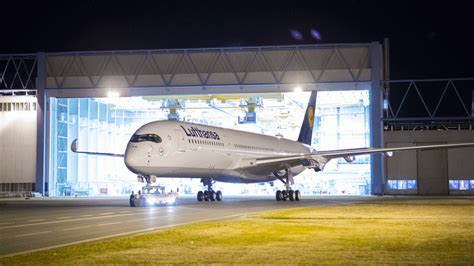 Lufthansa’s A350 emerges from the paint shop - Business Traveller – The ...