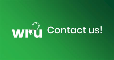 Contact us - WRU